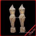 Small Stone Marble Abstract Sculpture of Girls